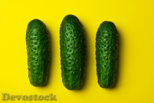 Devostock Food Vegetables Cucumbers 894 4K