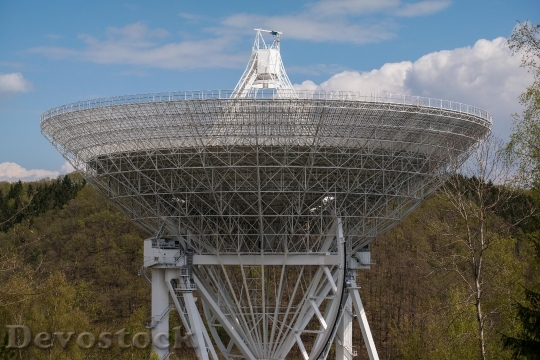 Devostock Radio Telescope Effelsberg Structure HD