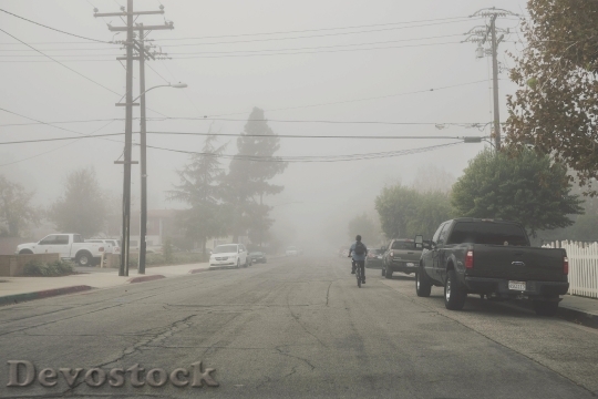 Devostock Smog Covered Street HD