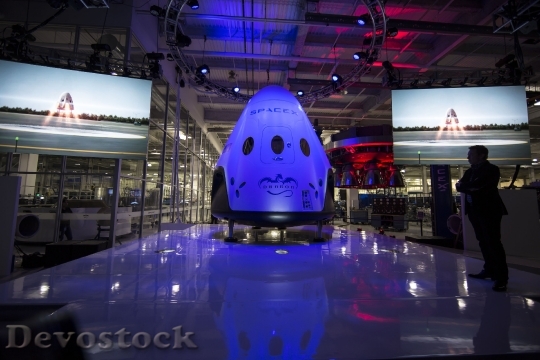 Devostock Spacecraft Spacex Spaceship 693221 HD