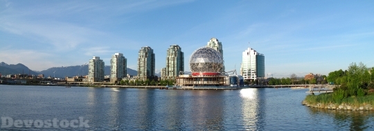 Devostock Vancouver Science World Architecture HD