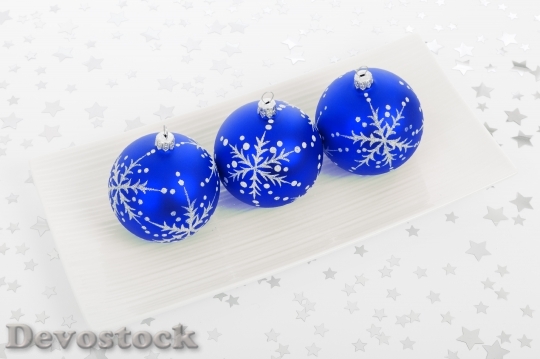 Devostock Ball Bauble Christmas Decoraton 4 4K