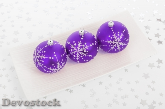 Devostock Ball Bauble Christmas Decoraton 5 4K