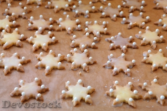 Devostock Cookie Asterisk Bake Christmas 4 4K