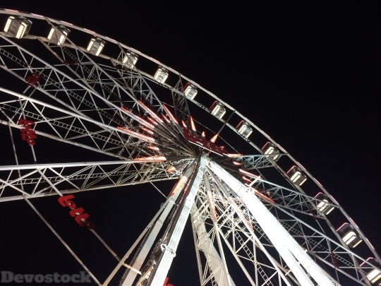 Devostock Ferris Wheel Funfair Chritmas 4K