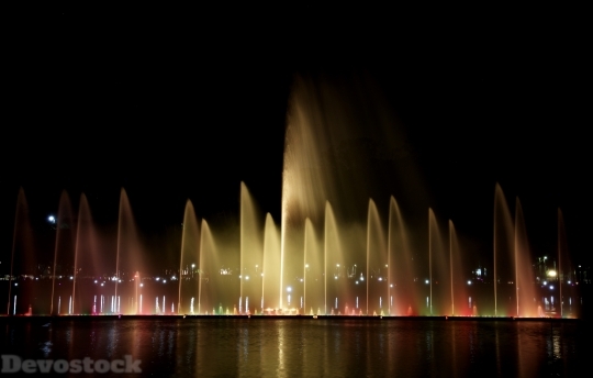 Devostock Ibirapuera Park Lights Niht 0 4K