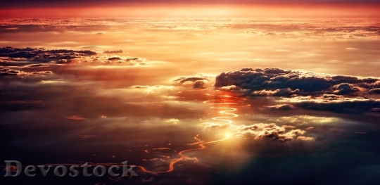 Devostock Light Dawn Landscape 103967 4K