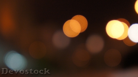 Devostock Lights Blur Christmas 27818 4K