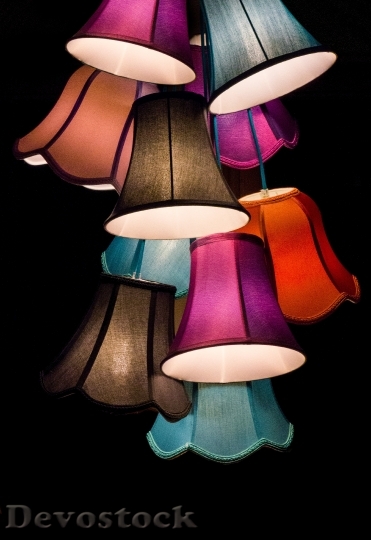 Devostock Lights Lamps Colorful37869 4K