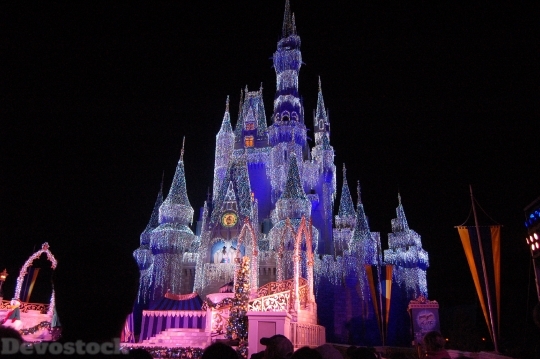 Devostock Magic Kingdom Disney Dsney 4K