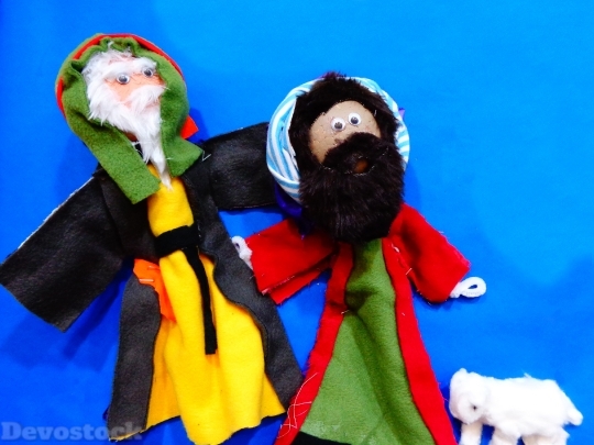 Devostock Puppets Sunday School Chritmas 4K