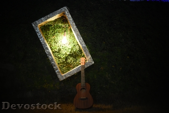 Devostock Wood Light Art 149270 4K