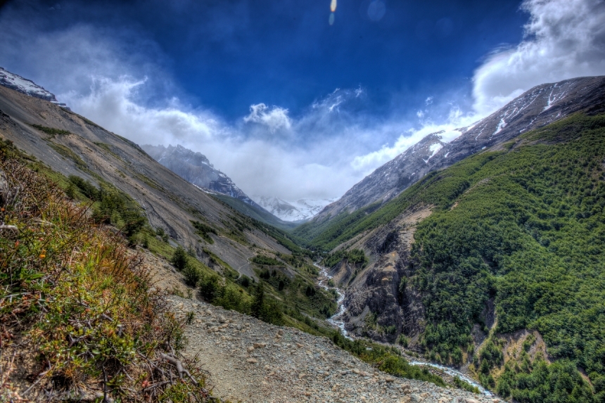Devostock Chile Parks Mountains Torres Del Paine National 4K