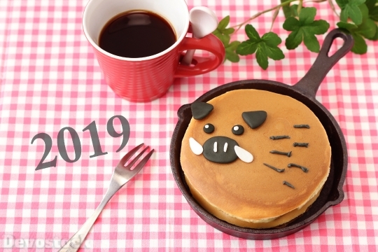 Devostock Coffee Cake New Year 2019 4K
