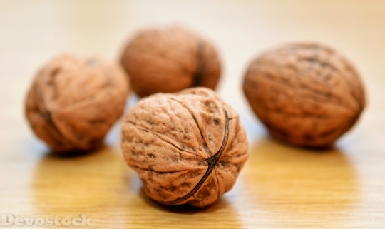 Devostock Food Nuts Healthy Delicious Walnut 4K