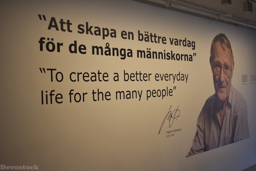 Devostock Ikea Museum Founder Quote Sweden 4k