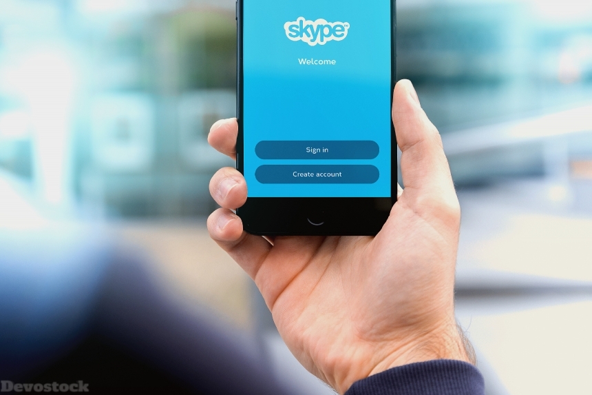 Devostock Technology Holding Hands Mobile Skype Login 4k