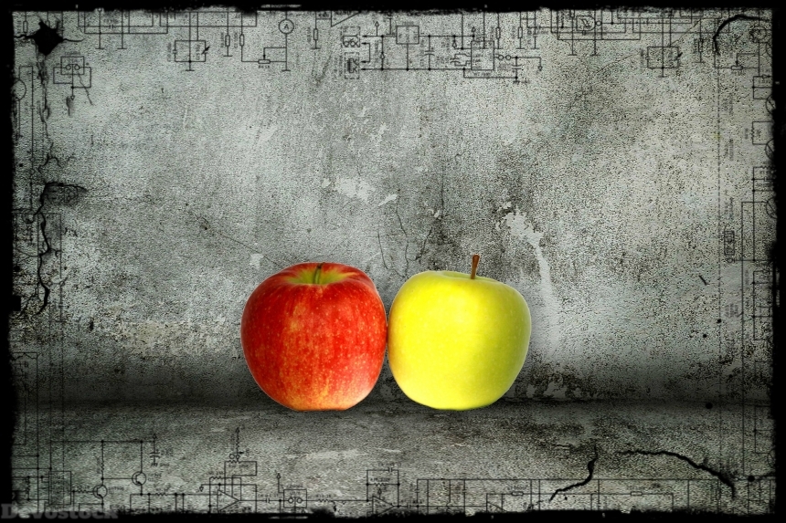 Devostock Apple Fruit Vitamins Frisch 3