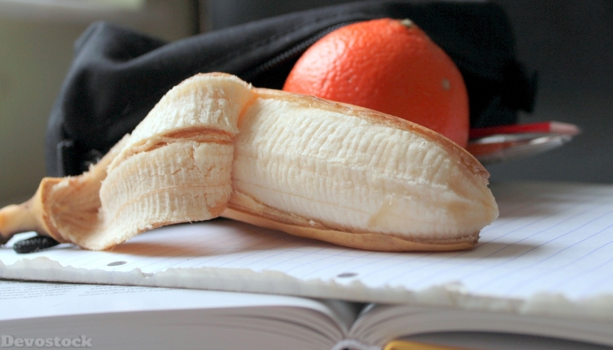 Devostock Banana Mandarin Fruit Healthy