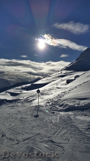 Devostock Ski Run Glacier Skiing