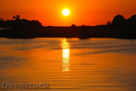 Devostock Sunset Florida Nature Gulf