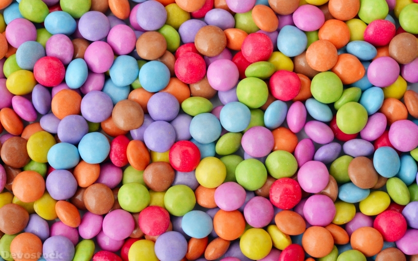 Devostock Multicolor candies