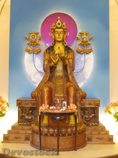 Devostock Buddhist Temple Buddhism Worship 2