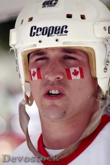 Devostock Canada Day Canadian Helmet