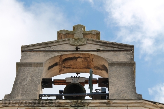 Devostock Church Bell Cross Bell