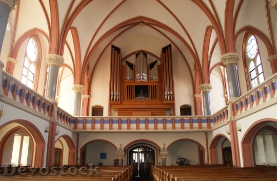 Devostock Church Organ Mass Religion