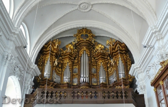 Devostock Church Organ Organ Church 0