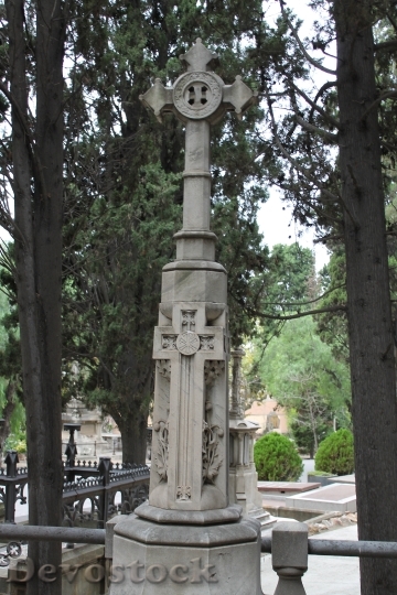 Devostock Church Religion Cemetery Cross