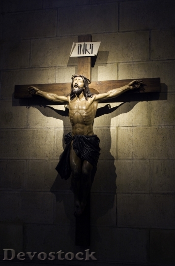Devostock Crucifix Cross Christianity Christ