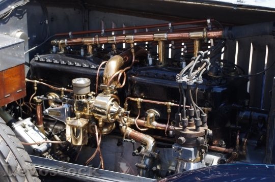 Devostock Engine Old Cars Automobile