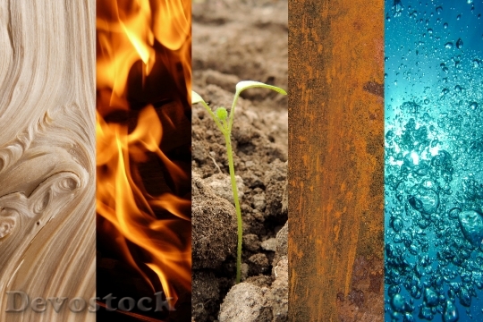 Devostock Five Elements Wood Fire 0