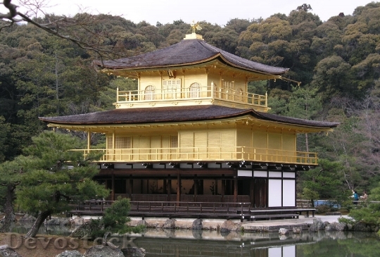 Devostock Gold Temple Kinkakuji Temple