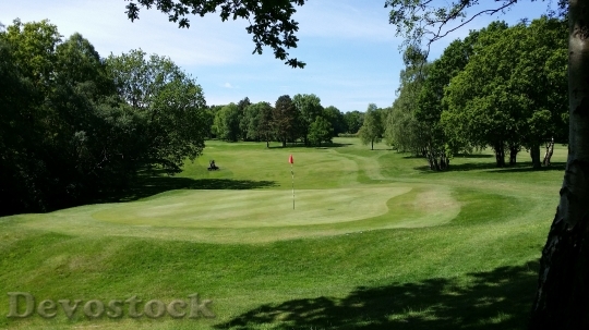 Devostock Golf Golf Course Green 9