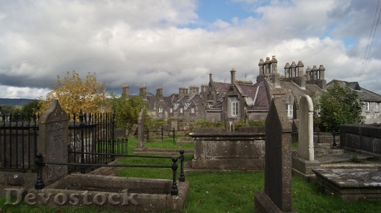 Devostock Ireland Graveyard Cross Celtic
