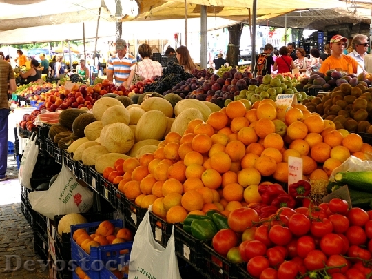 Devostock Market Fruit Vegetables Spread