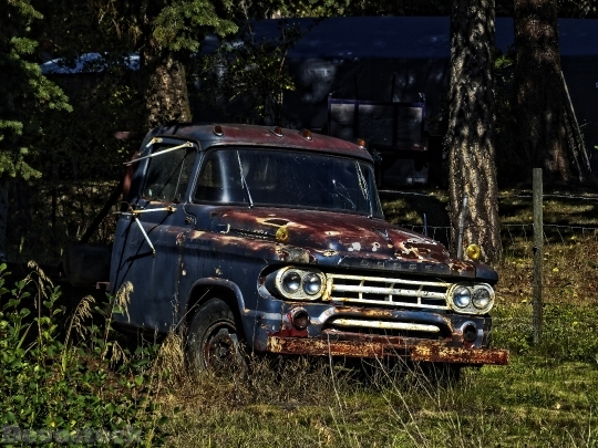 Devostock Old Dodge Truck Rusty 0