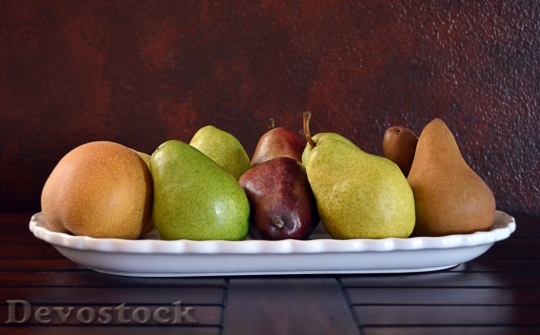 Devostock Pears Fruit Fresh Healthy