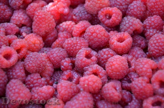Devostock Raspberry Fruits Fresh Red 0
