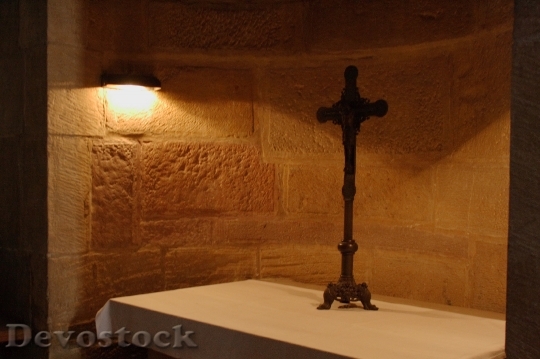 Devostock Religion Silent Cross Commemorate
