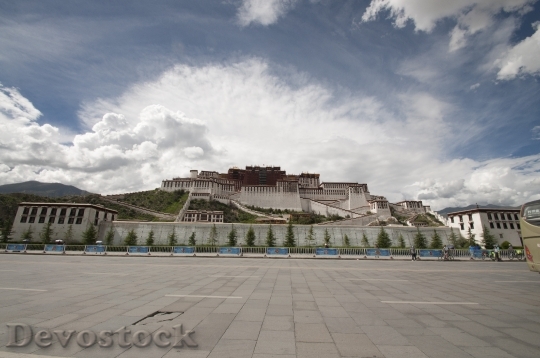 Devostock Temple Tibet Tibetan Potala