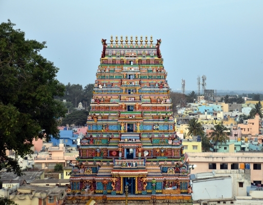 Devostock Temple Tower Religion Hindu