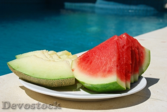 Devostock Watermelon Melon Fruit Pool