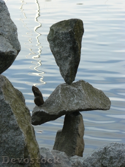 Devostock Balance Rocks Harmony Natural