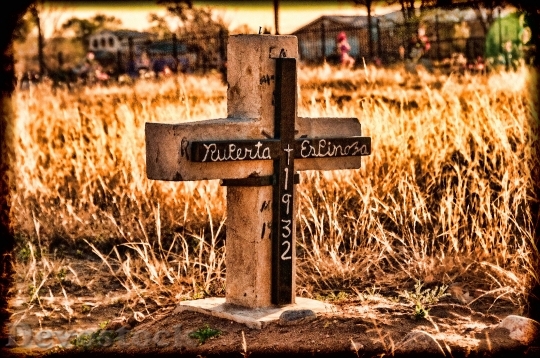 Devostock Cemetery Cross Grave Graveyard