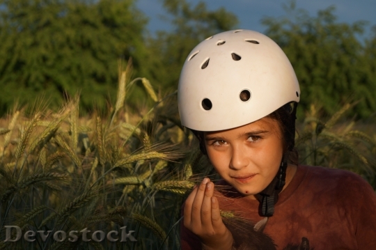 Devostock Child Helmet Cherries Dirty