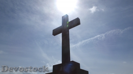 Devostock Christian Cross Gos Jesus